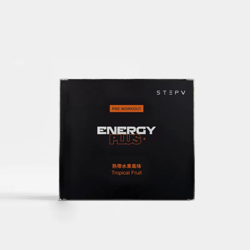 Pre Workout Energy Supplement Tropical Fruit Flavor