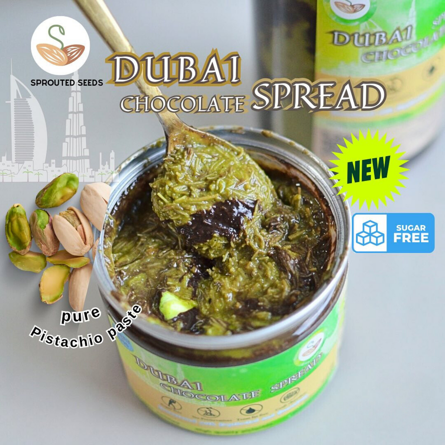 SS | Dubai Chocolate Spread 140g