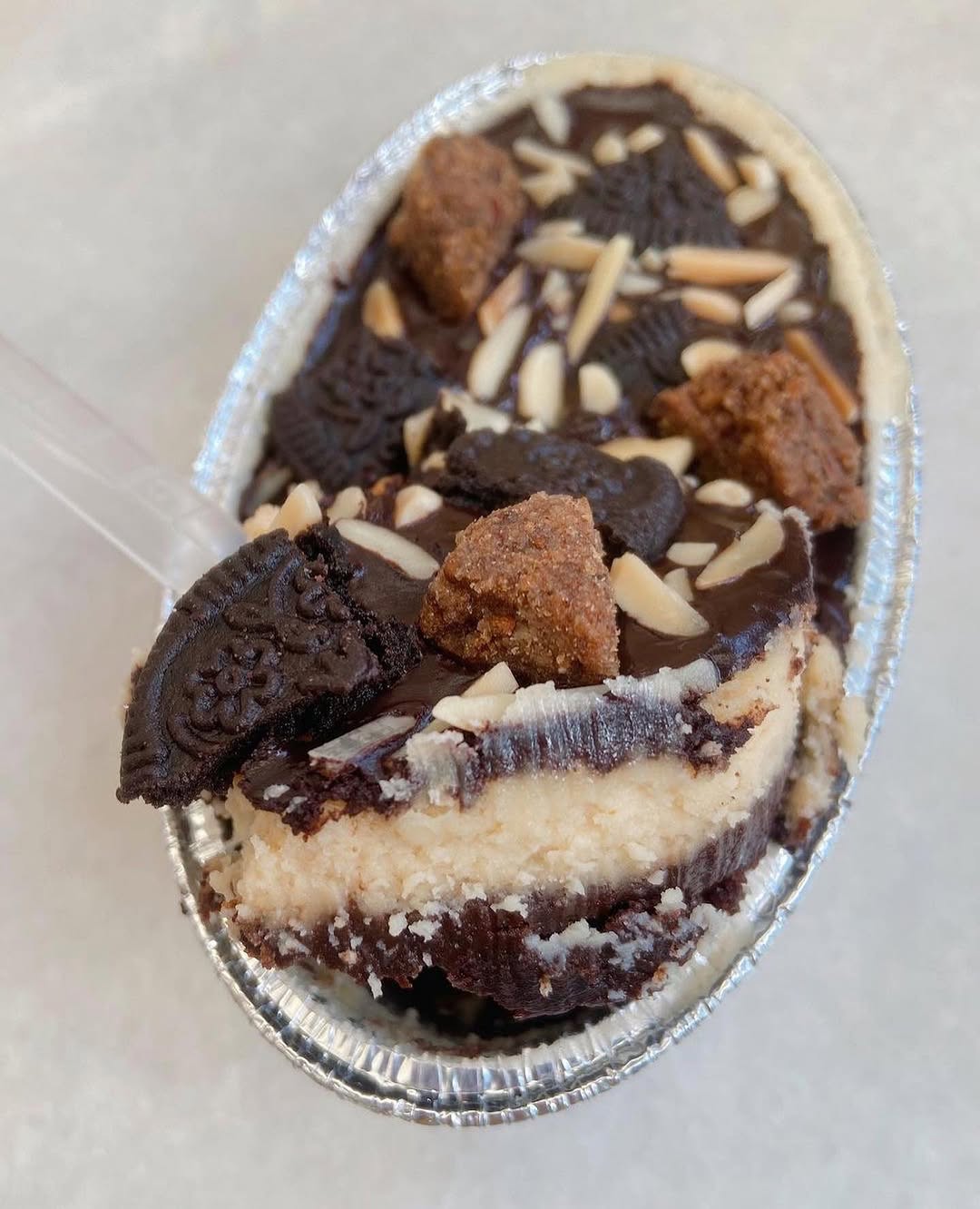 18 Kcal | Slutty Cheesecake Brownie 高蛋白三重脆脆芝士蛋糕