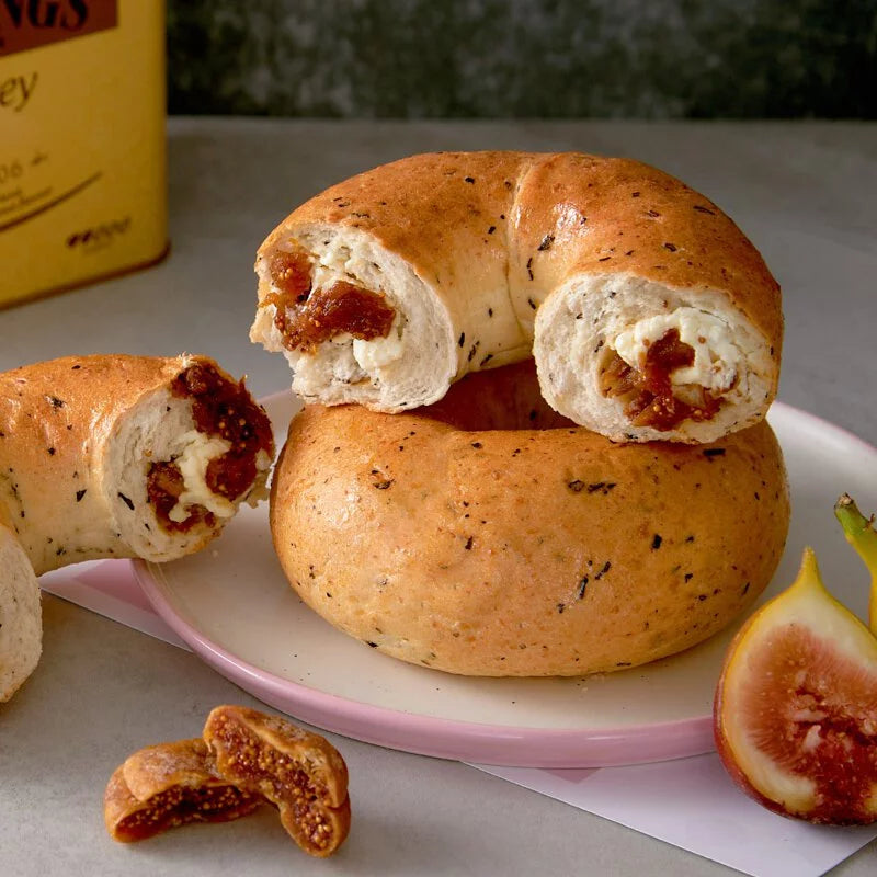 Original flavor | Honey fig cheese bagel#Reduced sugar bagel