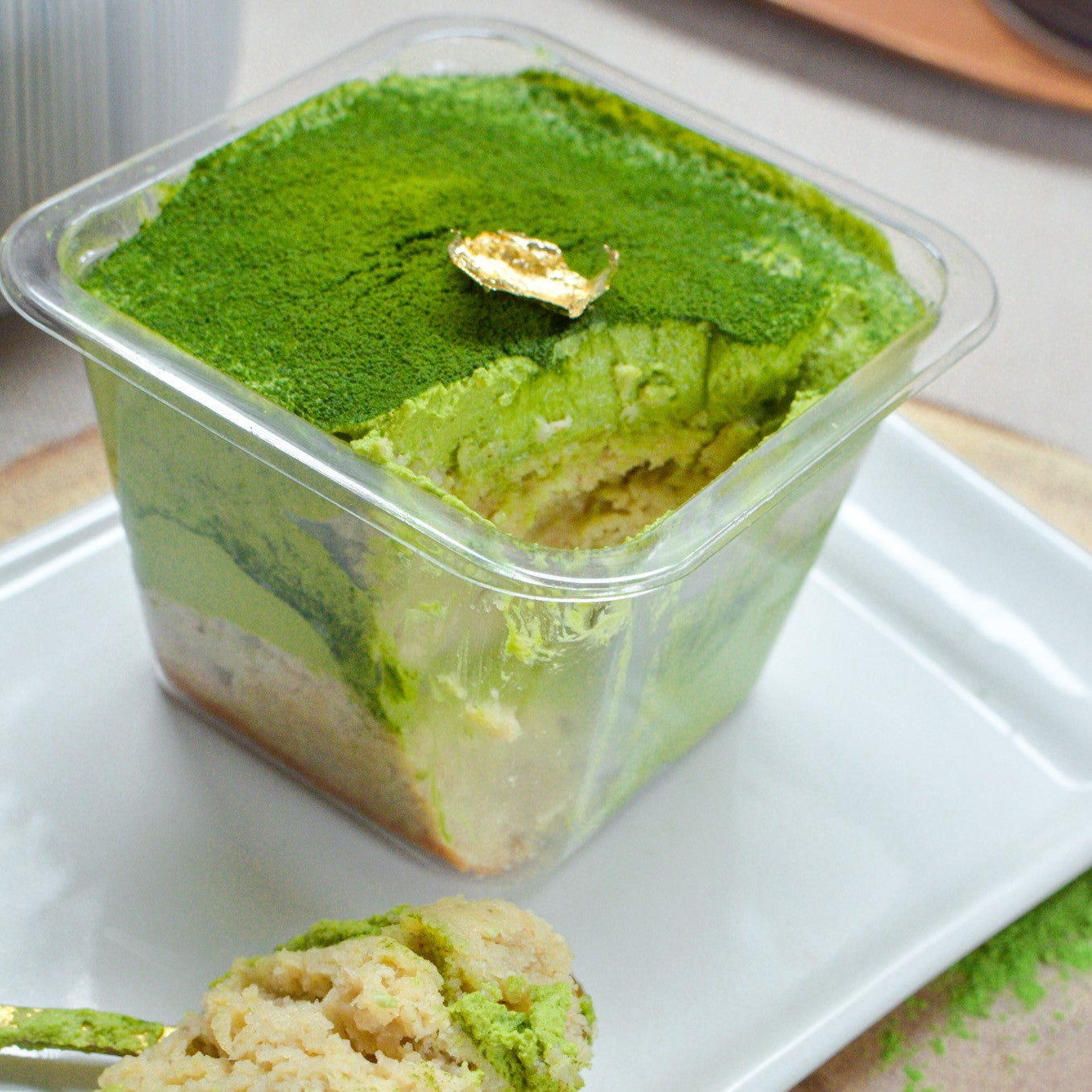SS | Matcha mousse high protein cake matcha mousse cake (protein formular)