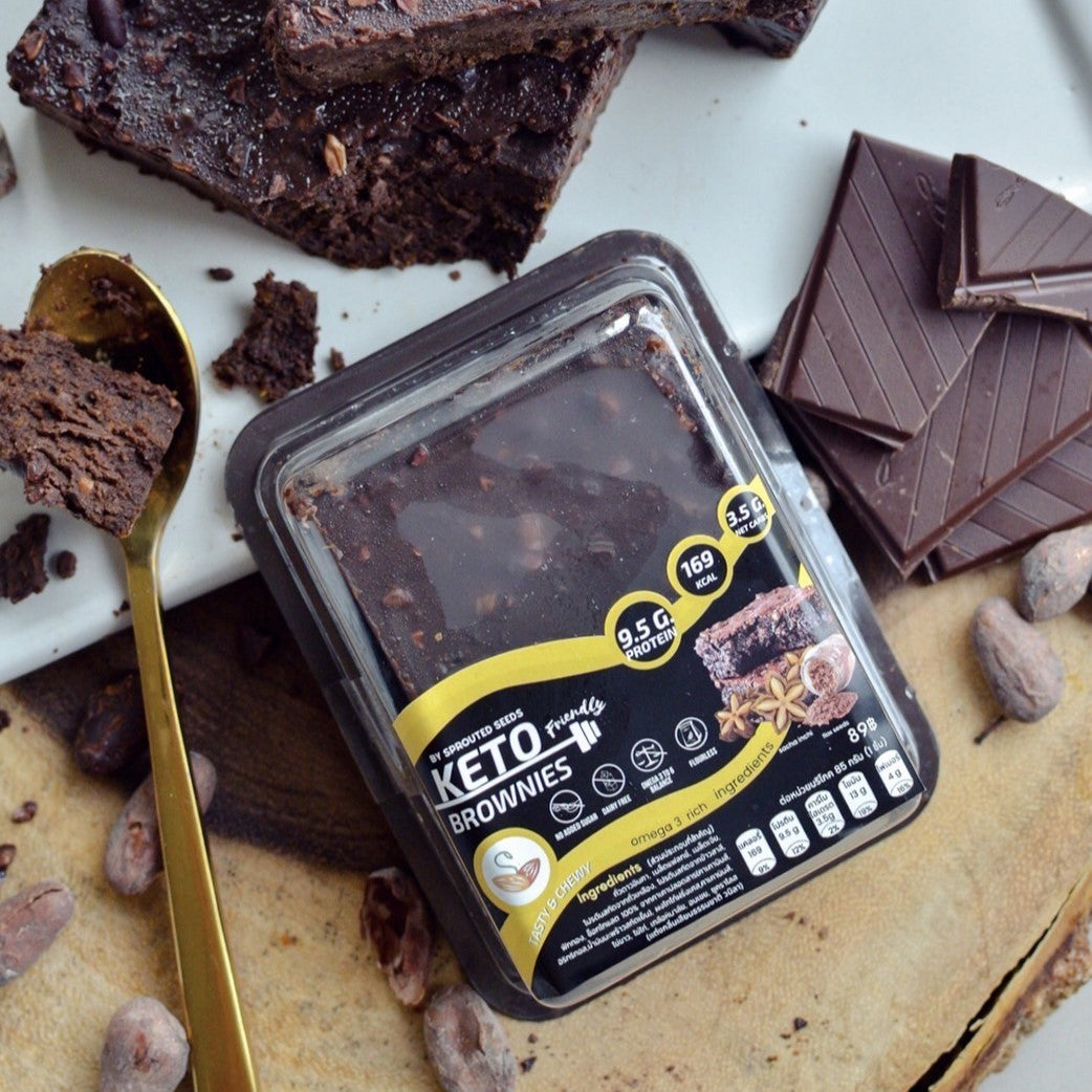 SS | High Protein Keto Brownie Cake