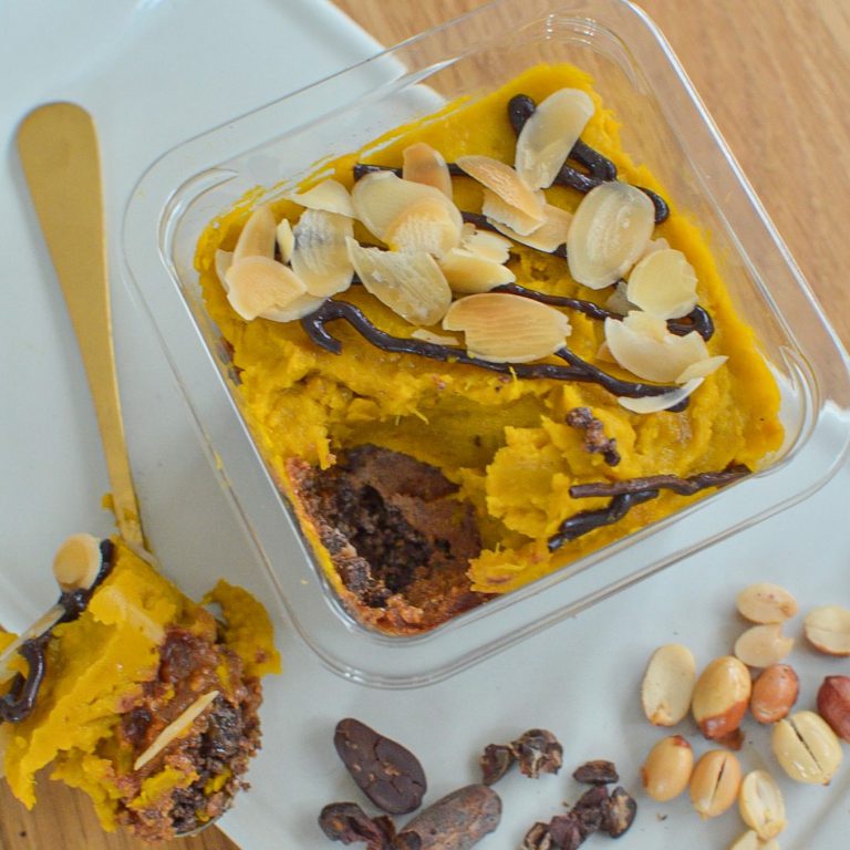 SS | Pumpkin peanut butter & choccolate pie (vegan)