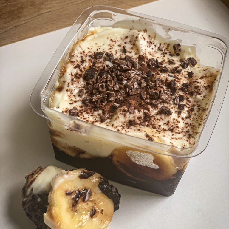 SS | Banana Caramel Cake Banoffee pie