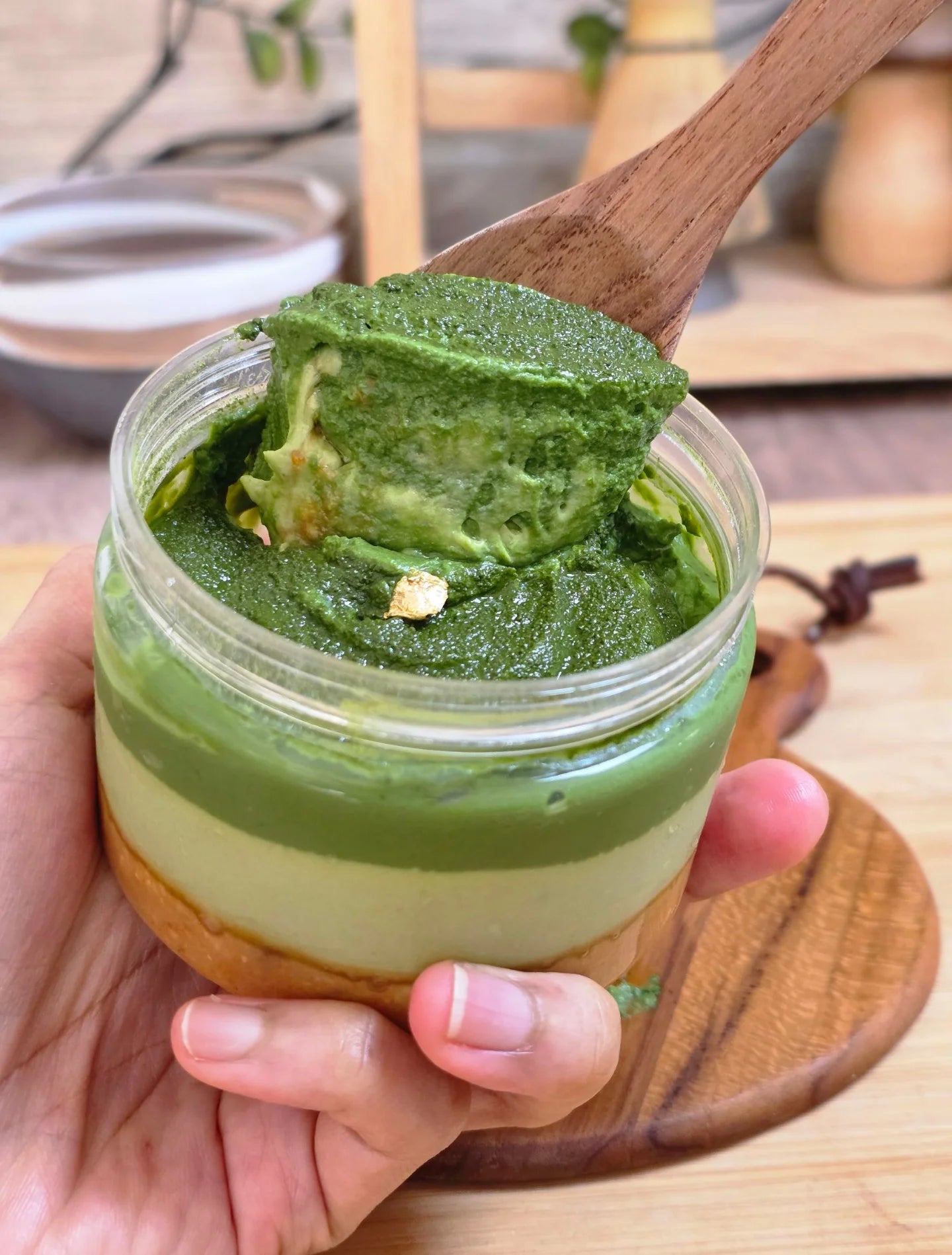 Lean life | Protein Yogurt Cheesecake Cake Can - Matcha