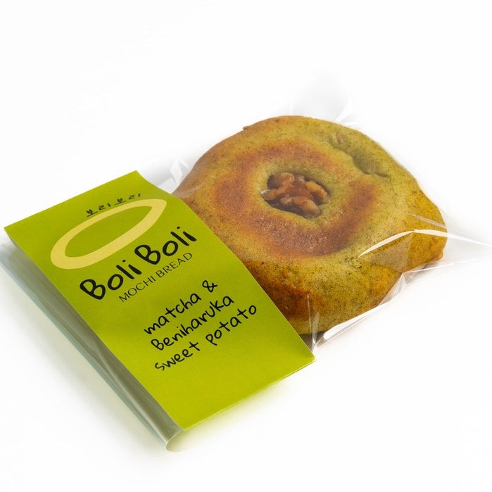 Peko | Boli - Matcha & Beniharuka Sweet potato 抹茶地瓜麻糬麵包