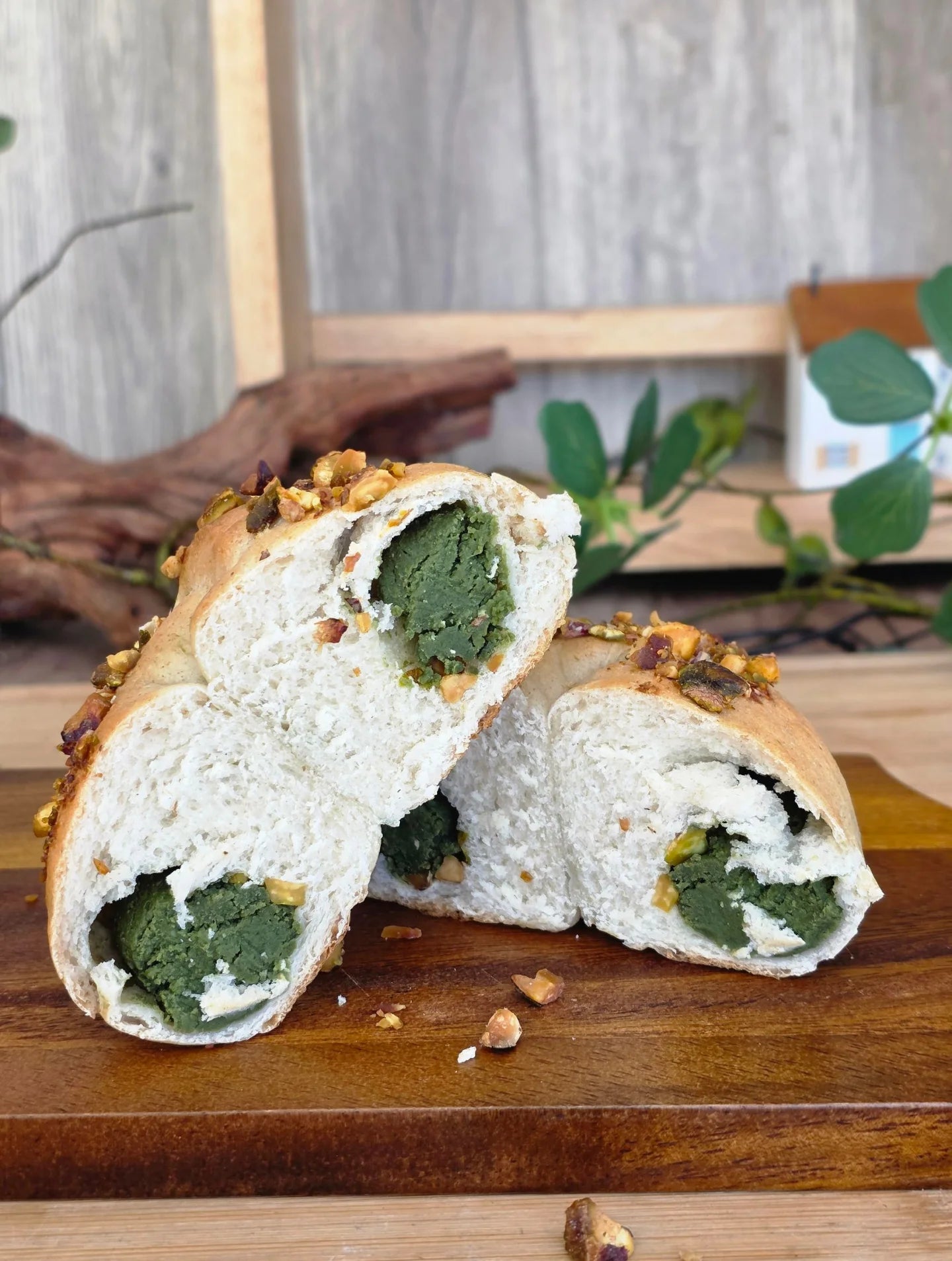 Lean life | Protein Bagel - Matcha Pistachio (Vegan)