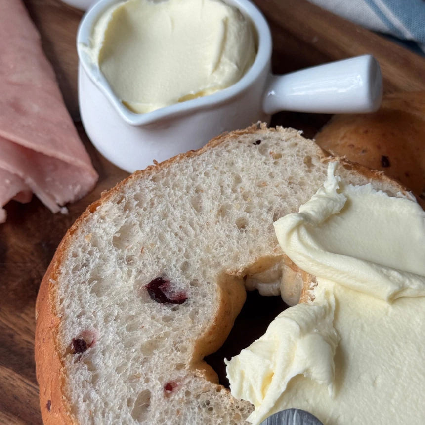 Peko | Bagel - Cranberry Mascarpone & Chicky Lean Ham