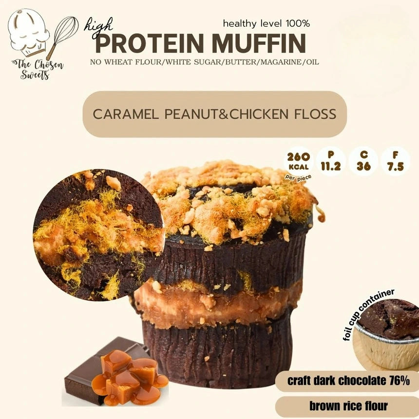 TCS | Protein Flourless muffin Chocolate high protein muffin‧ 4 flavors