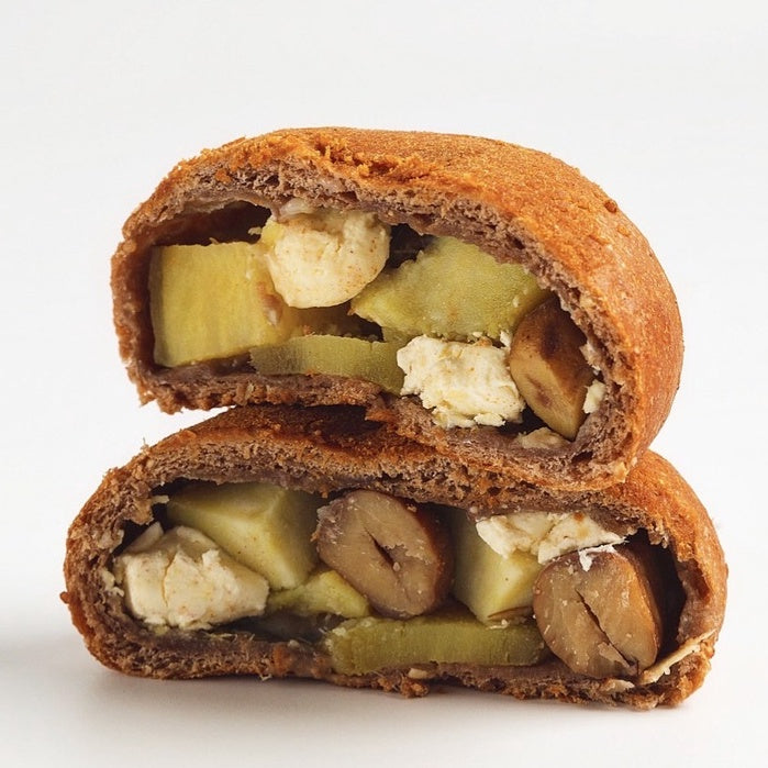 Peko | Boli - Cream Cheese & Beniharuka Sweet potato 朱古力乳酪地瓜麻糬麵包