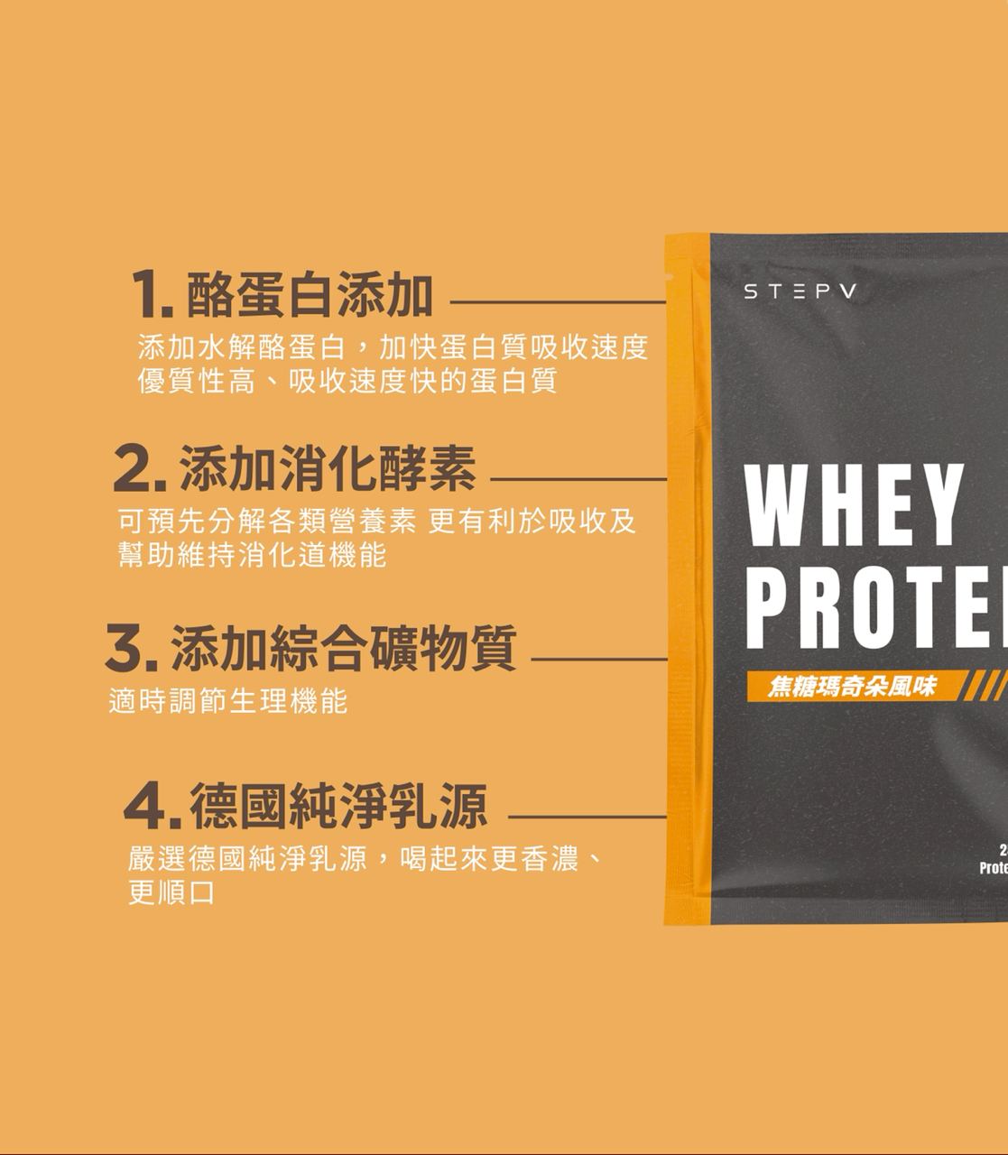 Peeta 濃縮乳清蛋白- 焦糖瑪奇朵