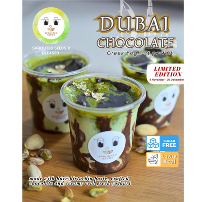 SS | Dubai Chocolate Greek Yoghurt Parfait
