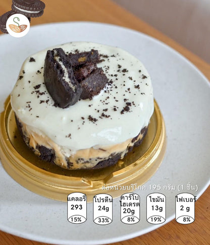 SS | Black and white chocolate cheesecake