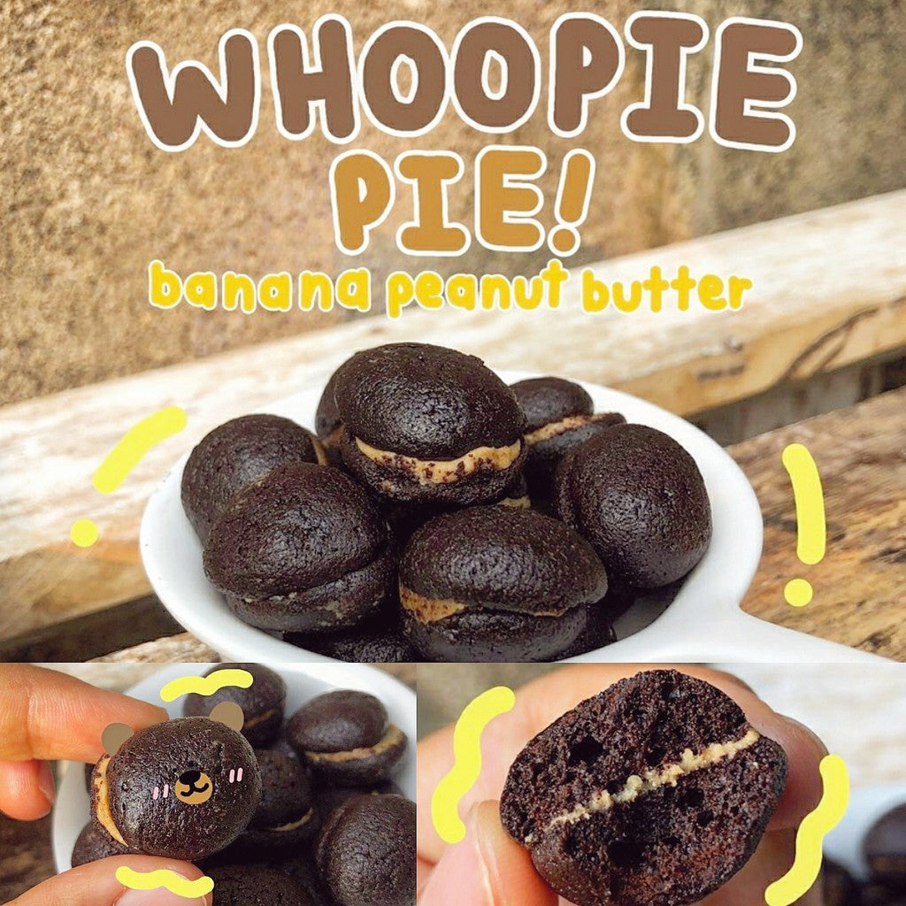 Chocolate Sandwich Pie (Banana &amp; Peanut Butter Flavor)