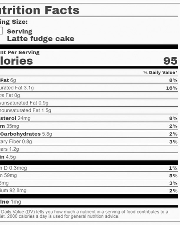 18 Kcal | Fudge cake (6款口味)