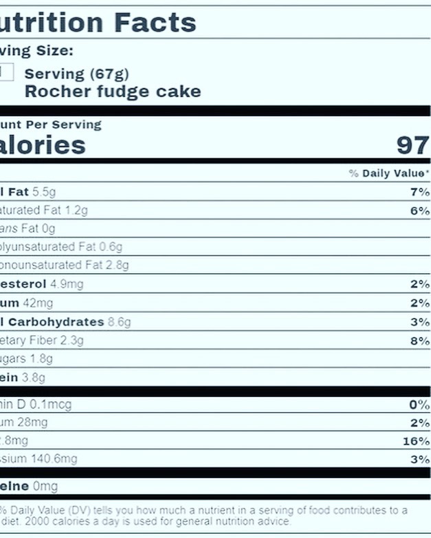18 Kcal | Fudge cake (6款口味)