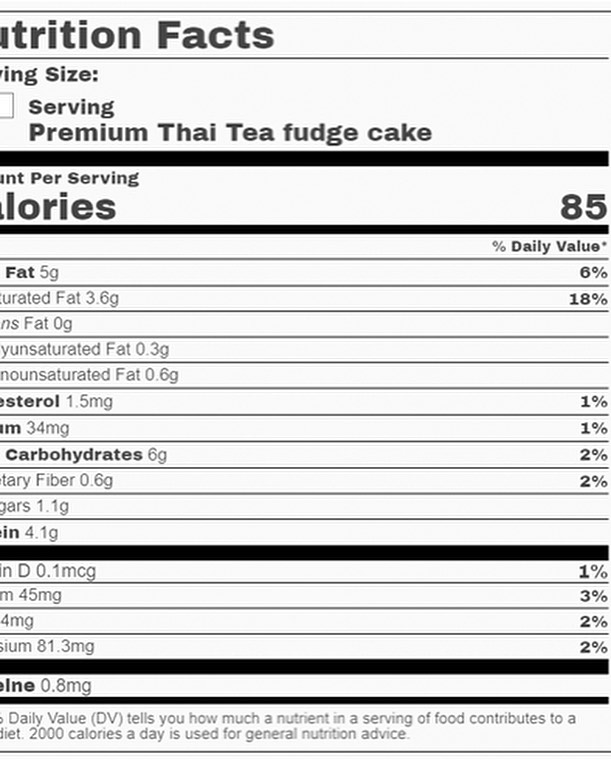 18 Kcal | Fudge cake (6款口味)