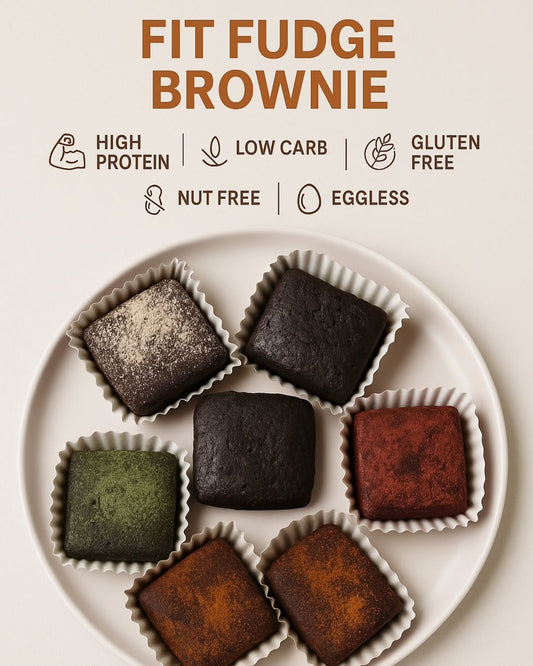 Fitfin | Hot selling high protein Fudge brownie ‧ 5 flavors #lowcaloriesugarfreedessert