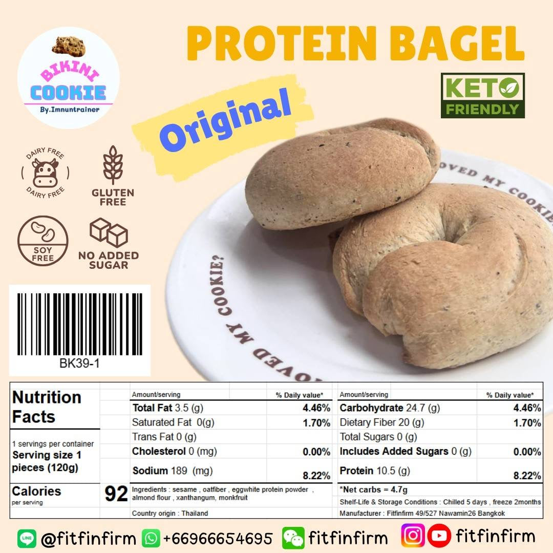 Fitfin | Protein Bagel (keto)