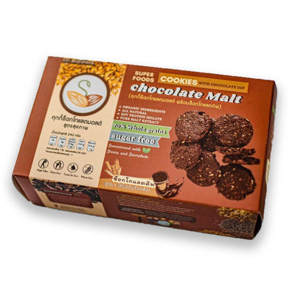 Chocolate malt cookie