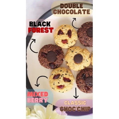 18 Kcal | Crispy Cookies 低卡高纖健康曲奇 (9款口味)