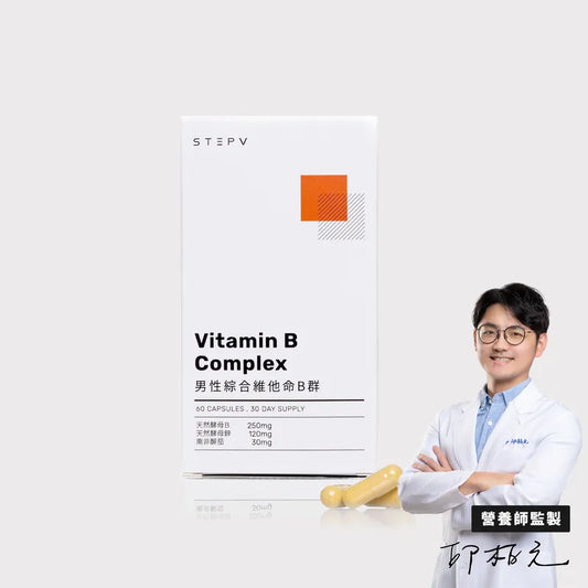 Comprehensive vitamin B complex for men