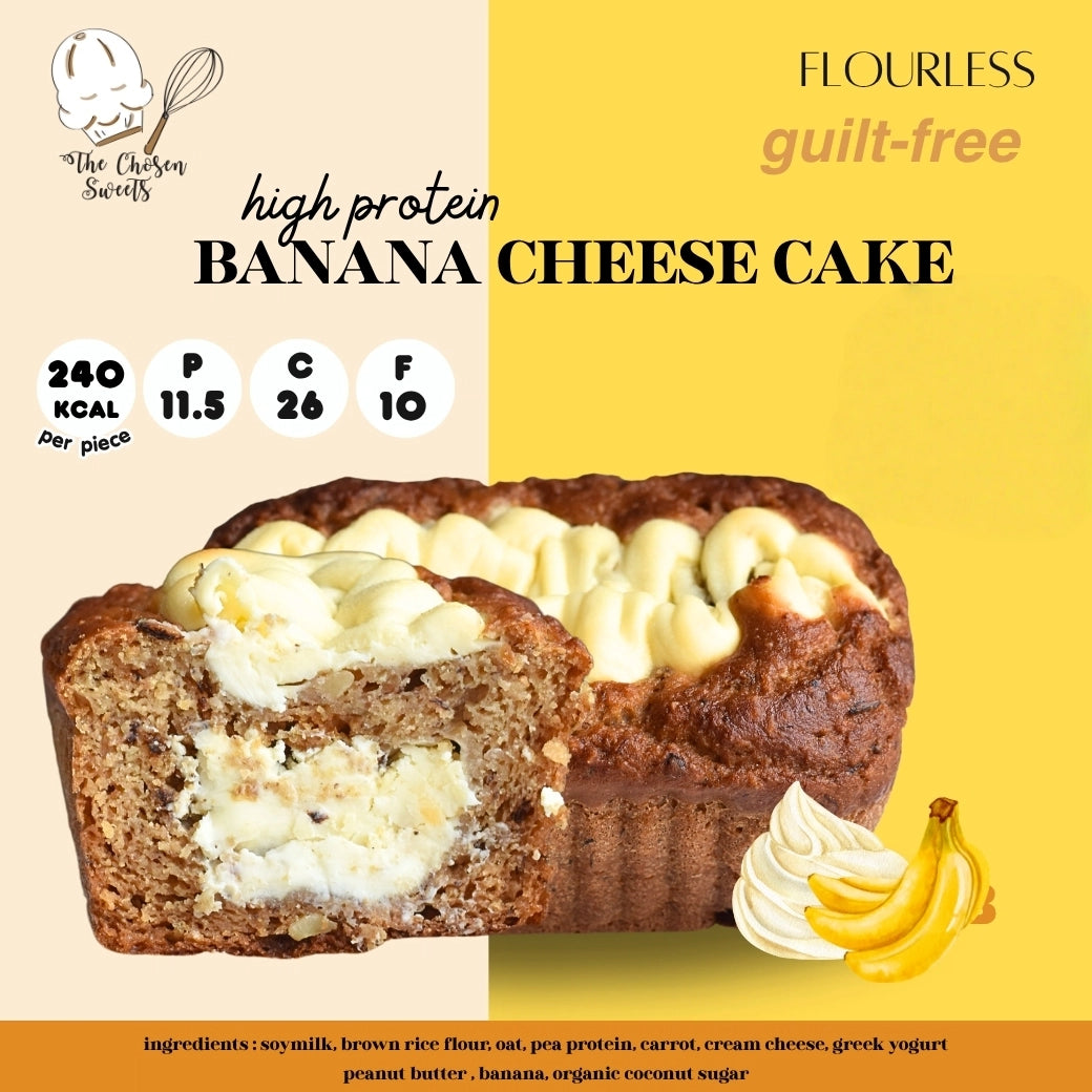 TCS | High Protein Banana Cheese Cake