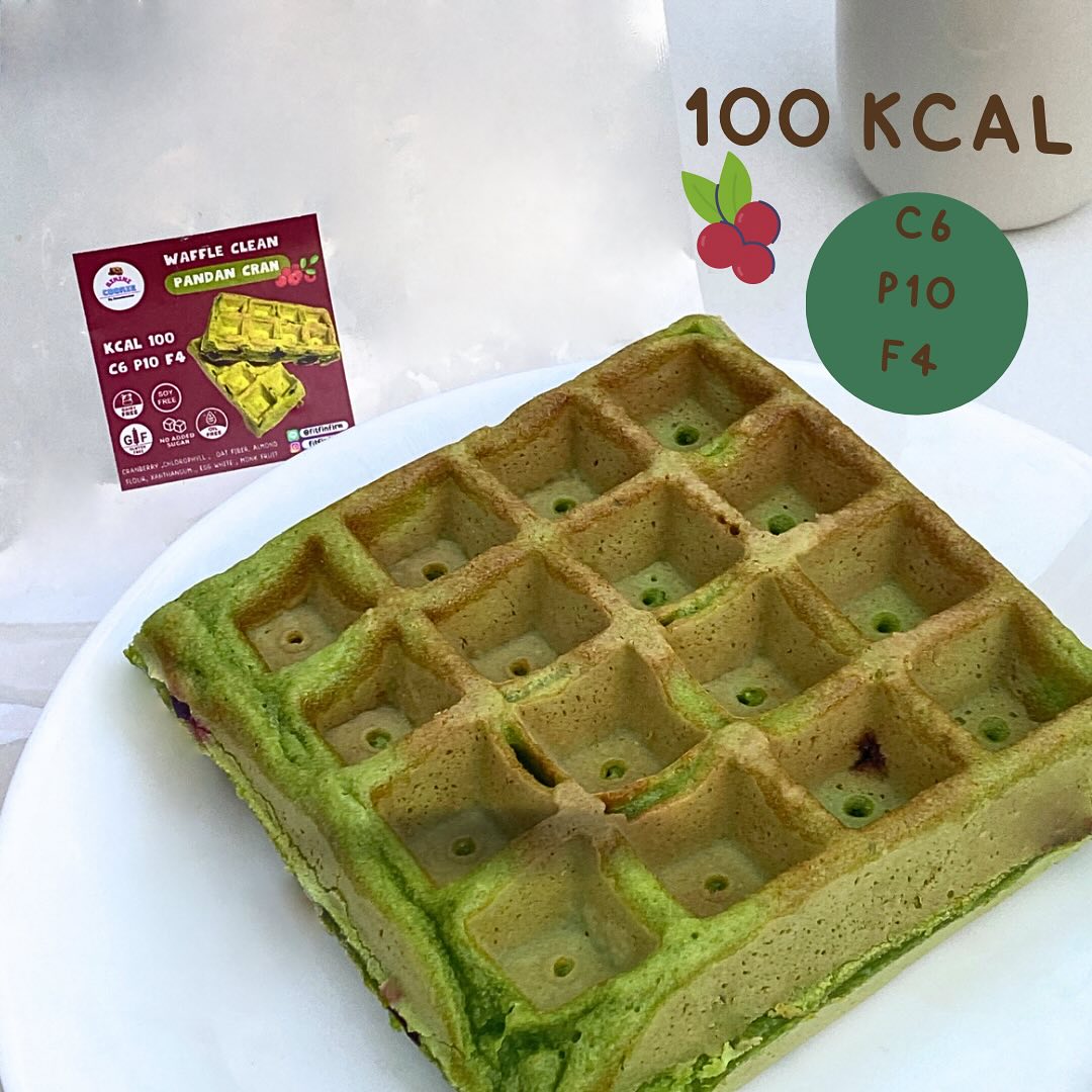 Fitfin | Waffle Clean -  Pandan Cranberry