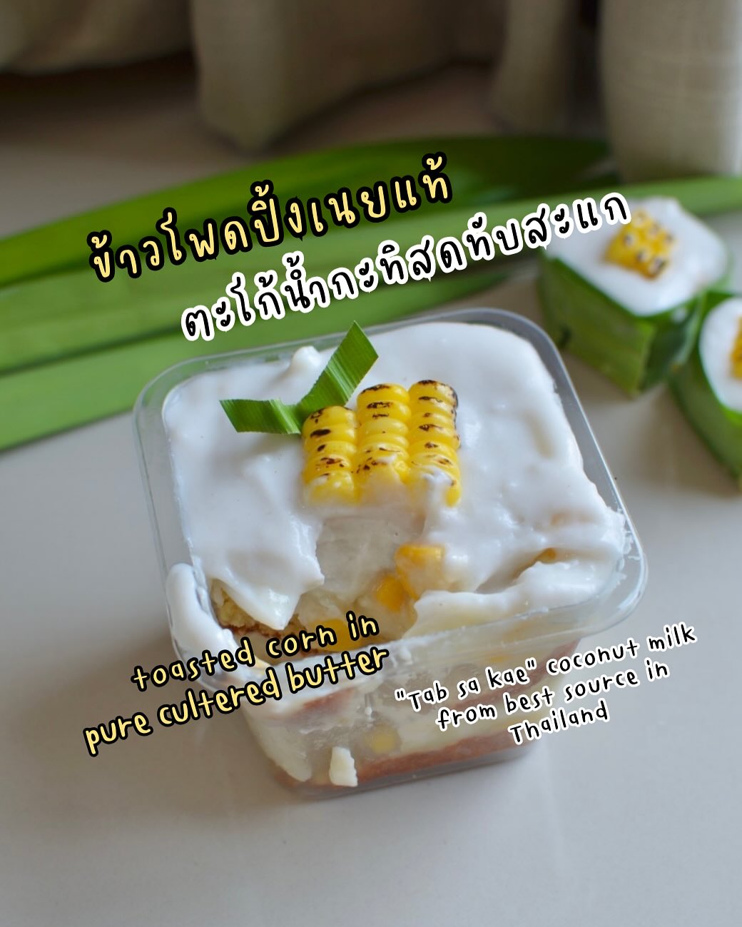 SS | Buttered charred &coconut pudding parfait  (1/5 停產)
