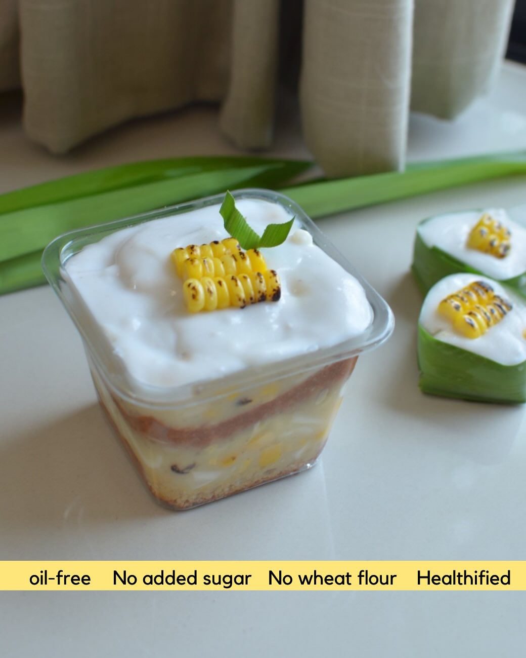 SS | Buttered charred &coconut pudding parfait  (1/5 停產)