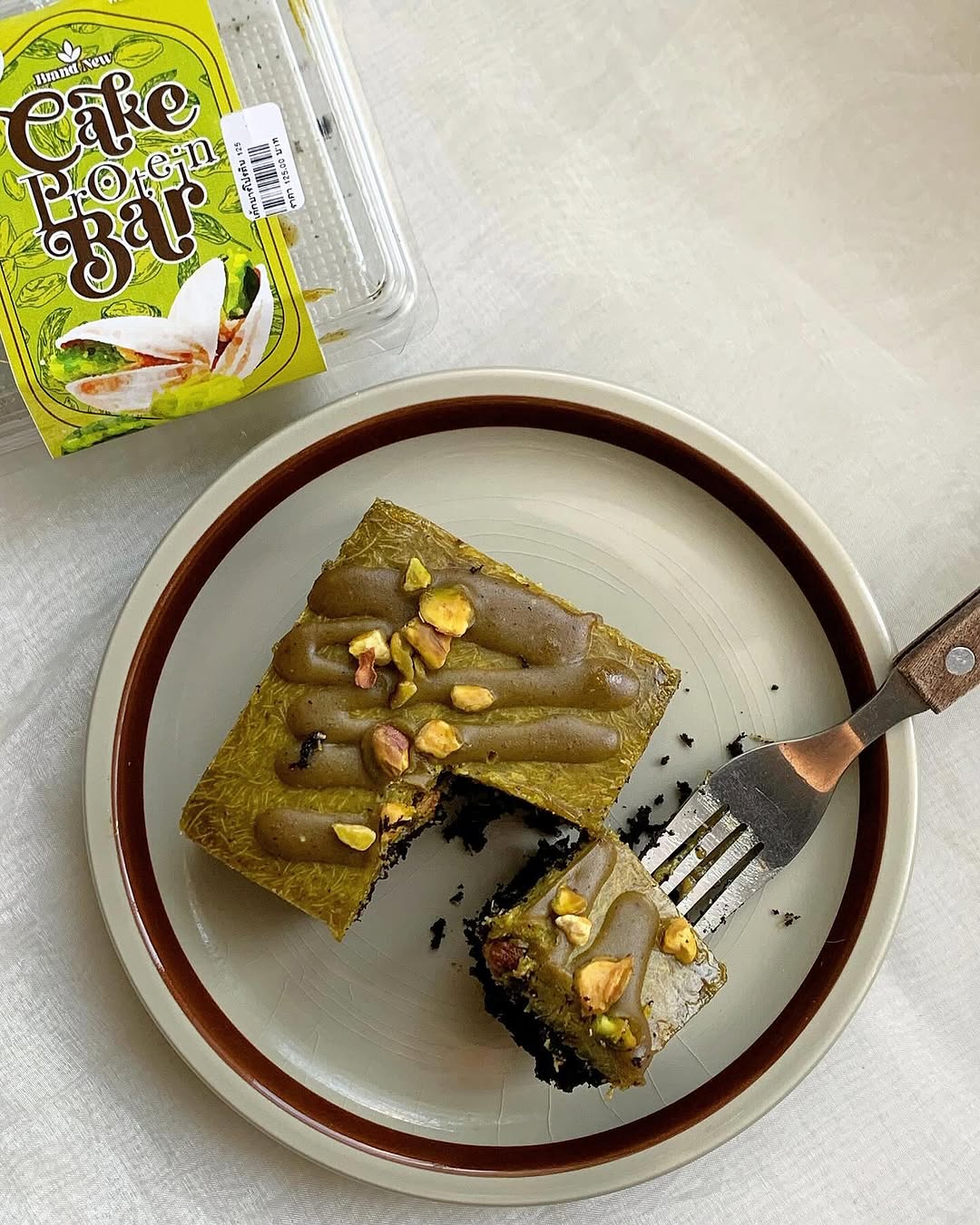 Lean life | Cake Protein Bar - Pistachio Crunchy