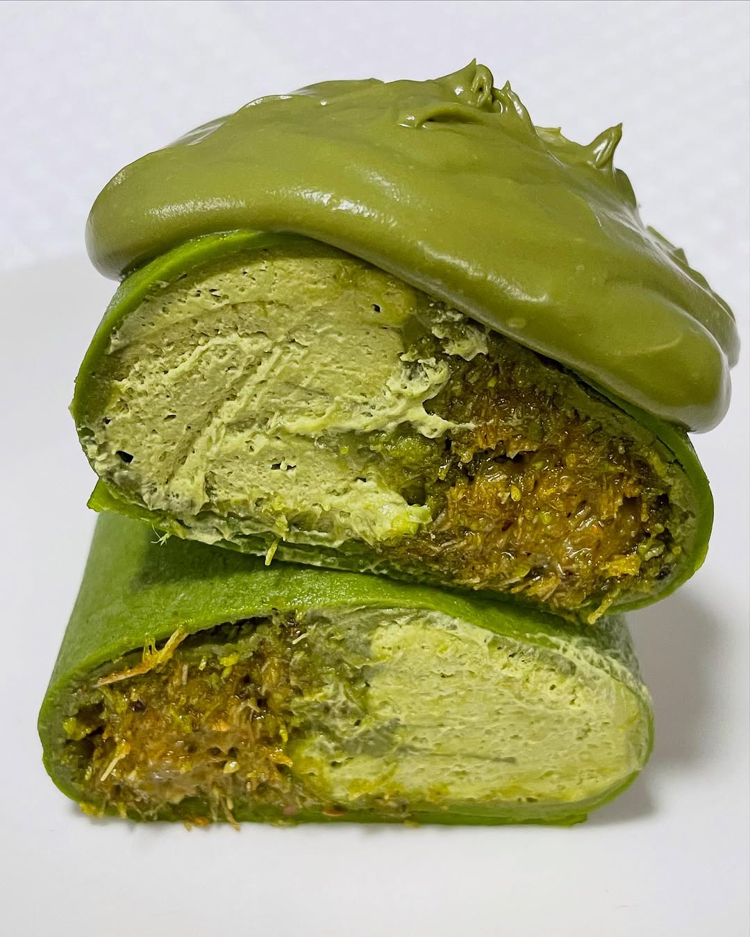 Lean life | Matcha Pistachio Japanese Crepe 日式開心果抹茶班戟