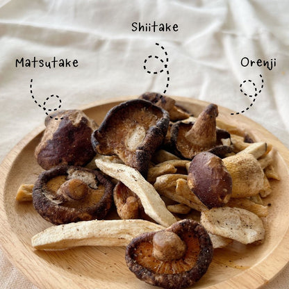 Crispy mixed mushrooms