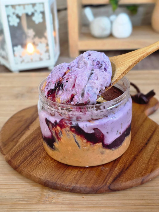 Lean life | Protein Yogurt Cheesecake Cake Can - Blue Almond