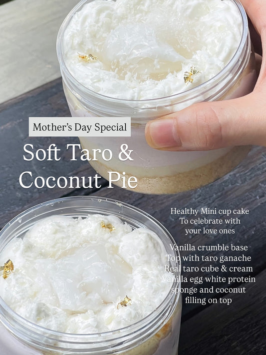 PEKO | Soft Taro & Coconut Pie 🥥🌴