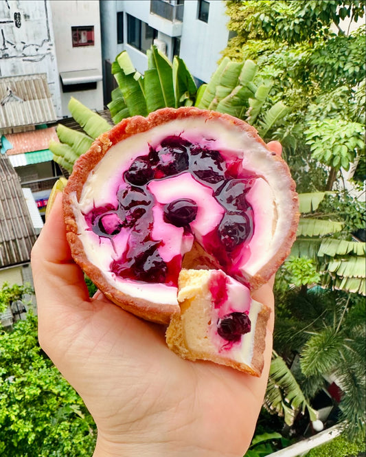 18 Kcal | Melty blueberry pie