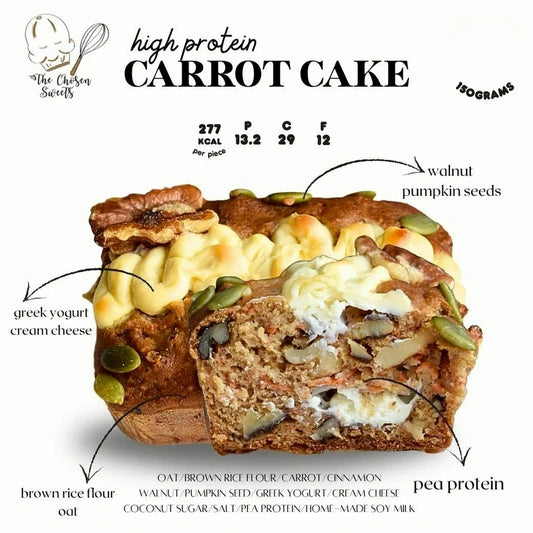 TCS | Carrot Protein Cake