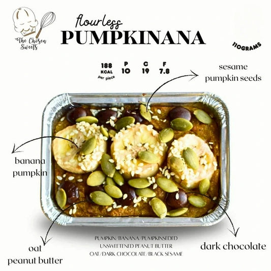 TCS | Pumpkinana Dark Chocolate Oat Cake